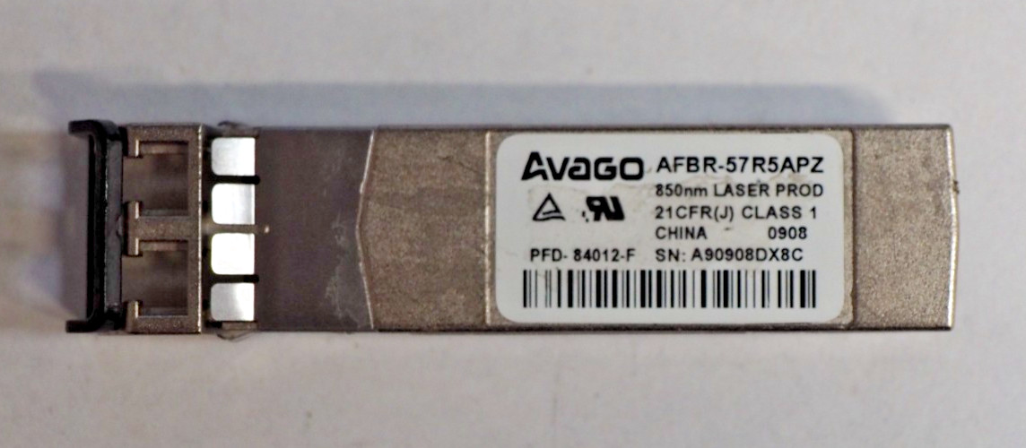 Lot of*29 Avago AFBR-57R5APZ 4Gbps 850nm Optical Transceiver Module