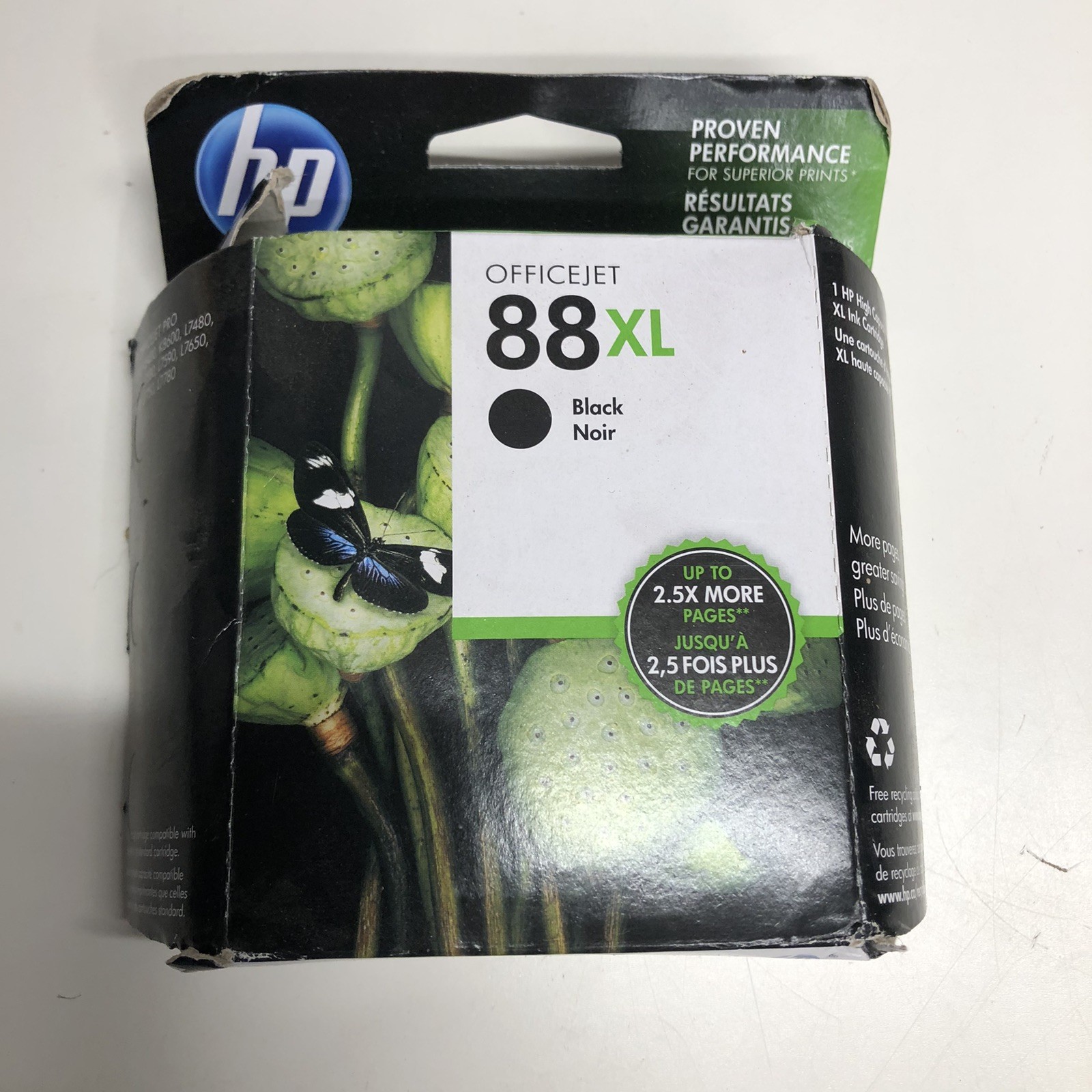 HP C9396AN Genuine Ink Cartridge HP 88XL Black Ink in Box 2018