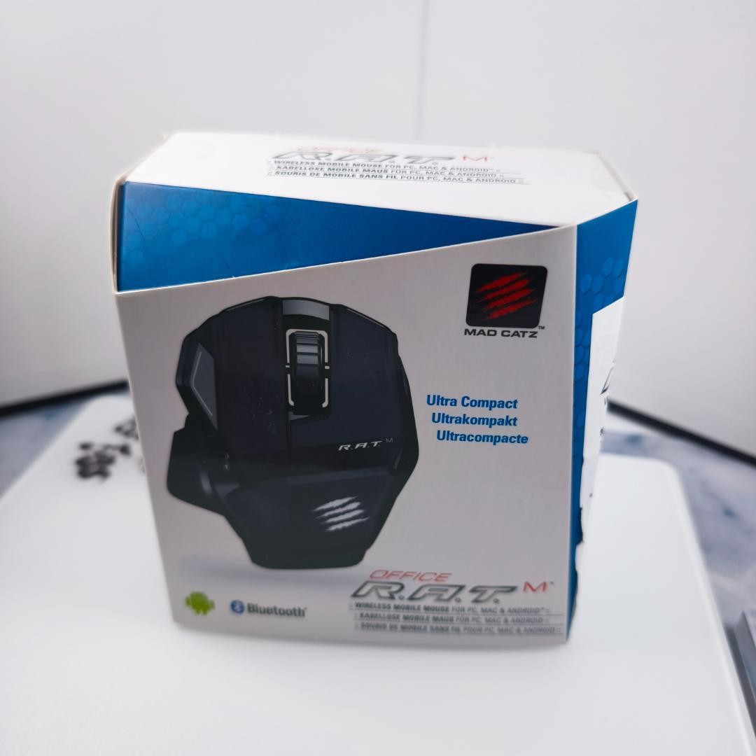 Mad Catz OFFICE R.A.T. M Wireless Mouse Dead Stock Rare Unopened