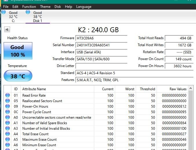 SomnAmbulist 2.5" SATA Internal SSD 240GB