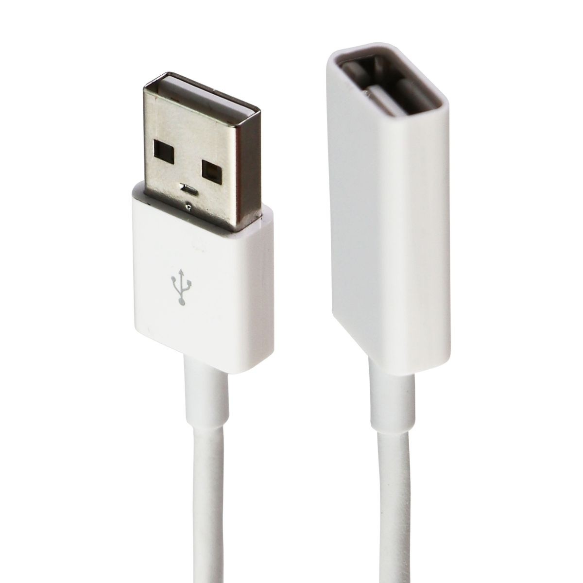 1m (3.3ft) USB Female to USB Male Extension Cable for Apple Keyboard - White