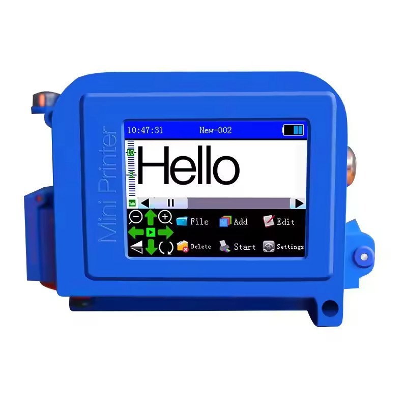 12.7mm Mini Handheld Printer Qr Code Serial Number Mini Coding Machine