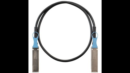 Panduit 100G Direct Attach Copper Cable - Black - 2 Meter - PQSF2PXA2MBL