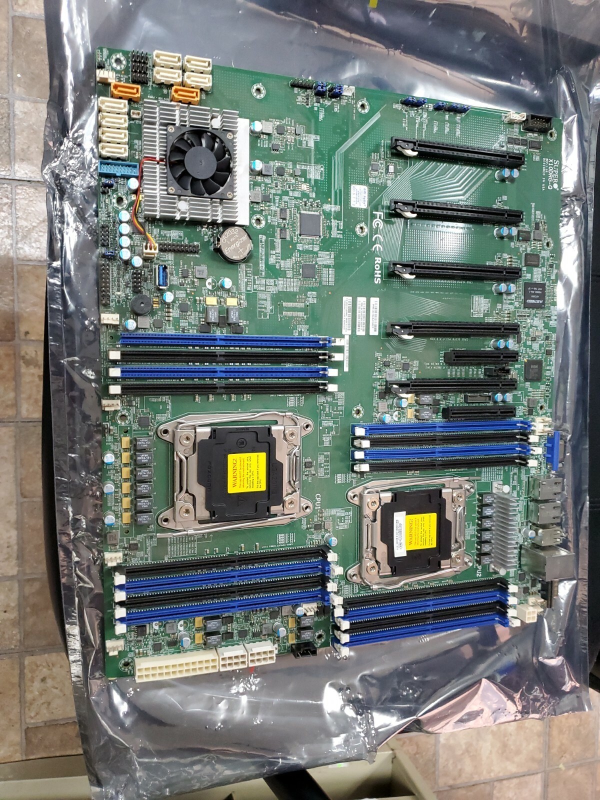 Supermicro X10DRG-Q Intel C612 Dual Xeon LGA2011 V3 V4 Motherboard