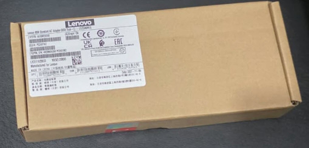 Genuine Thinkpad 90w AC adapter (slim Tip)
