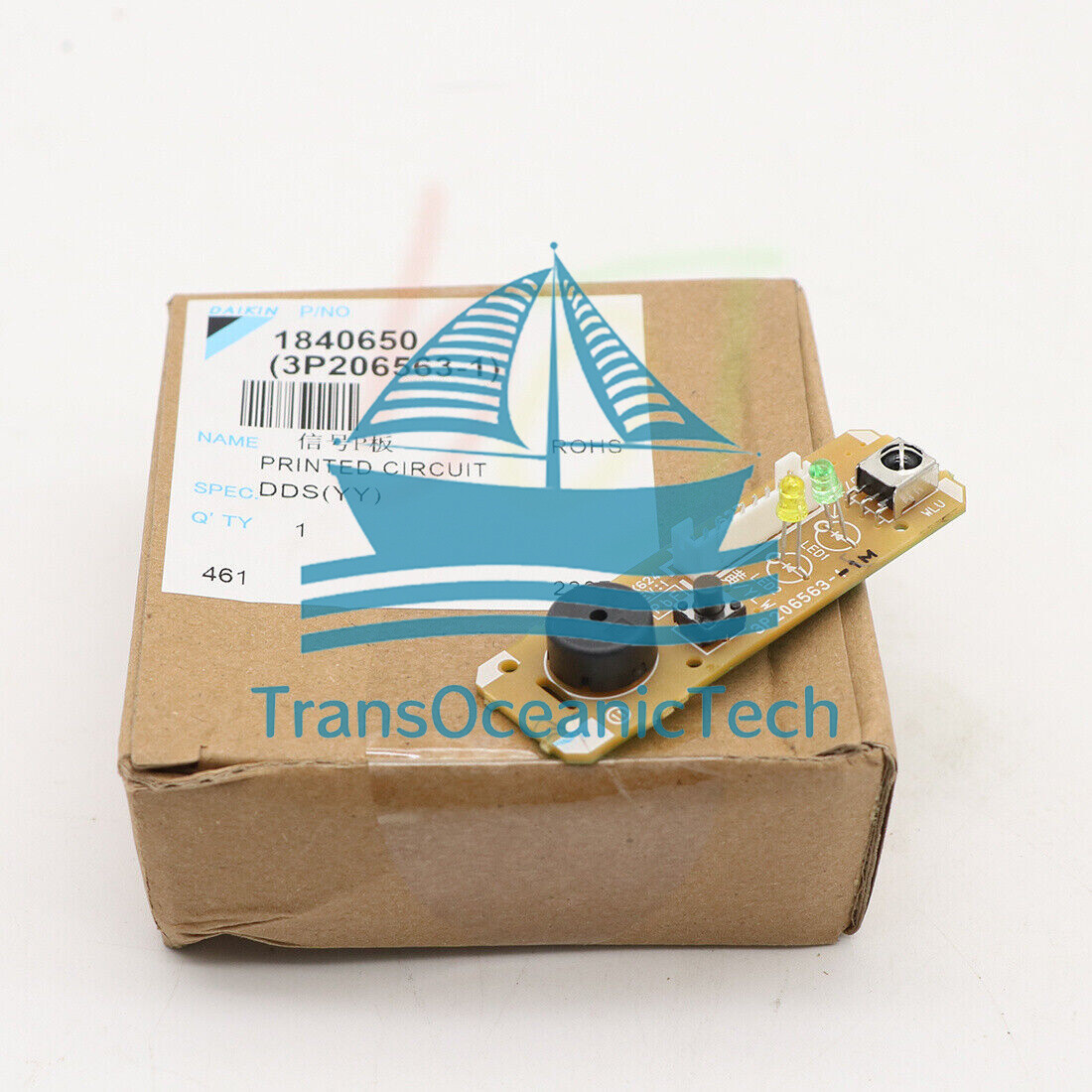 1Pcs For Daikin 3P206563-1 Air Conditioner Hang-up Remote Control Receiver