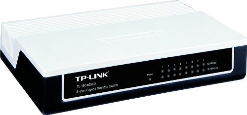 TP-LINK TL-SG1008D - 8 Port Gigabit Ethernet Network Switch (tlsg1008d)