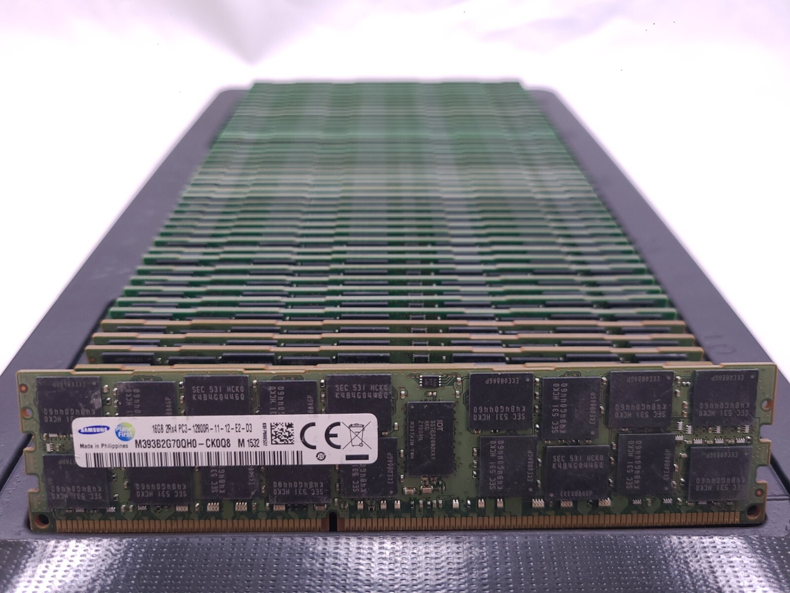LOT 50 MAJOR BRANDS 16GB 2Rx4 DDR3 PC3-12800R 1600MHz ECC REG SERVER MEMORY RAM