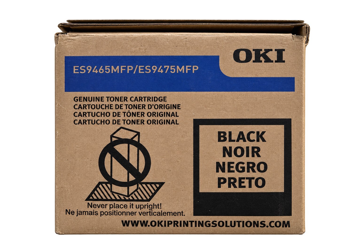 OKI Okidata 45643508 BLACK Toner Cartridge ES9465, ES9475, Genuine OEM Sealed