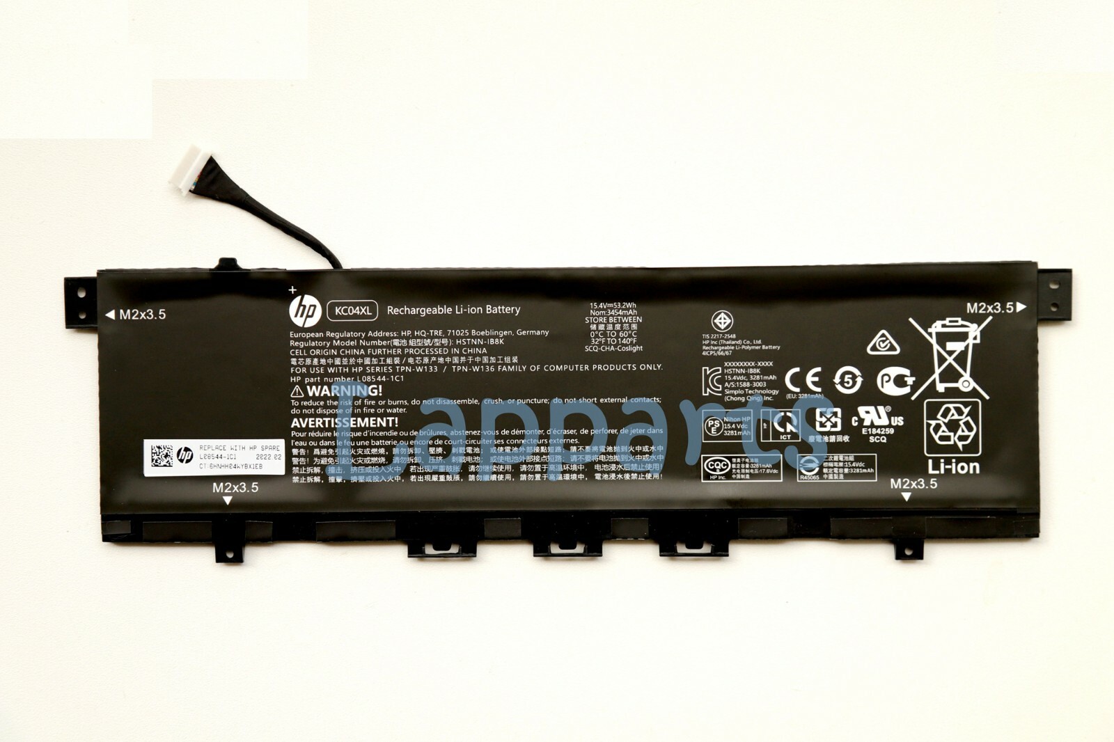 New Genuine KC04XL Battery for HP ENVY 13-AG 13-AH 13-AR HSTNN-DB8P HSTNN-IB8K