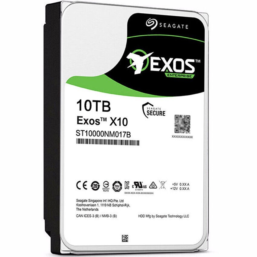 FIT FOR Seagate Exos 7E10 ST10000NM017B 10TB 7200 RPM 256MB Cache SATA 3.5"