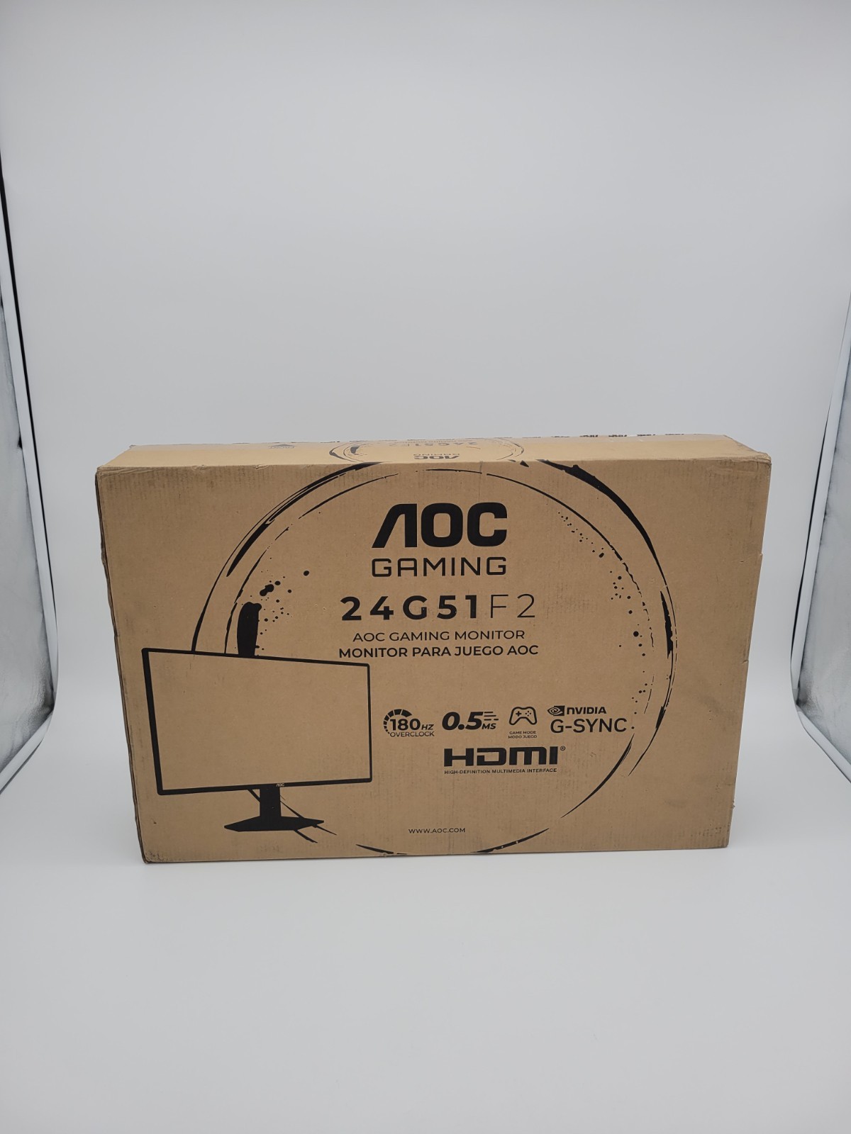 AOC 24G15N 24" FHD Gaming Monitor 180Hz 1ms FreeSync HDMI DisplayPort