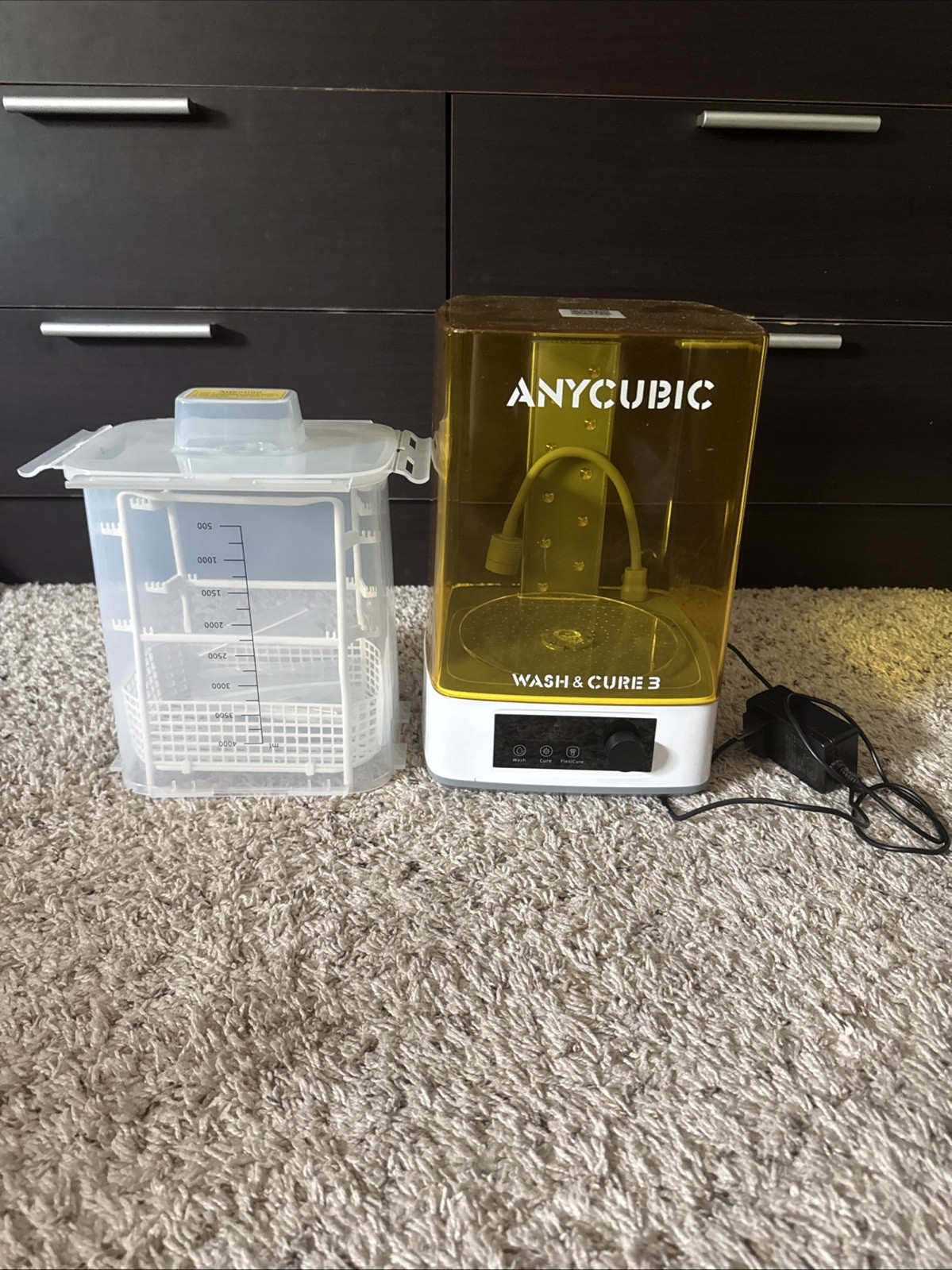 ANYCUBIC Wash & Cure 3.0 Station Largest 2 in 1 Wash Machine for LCD 3D Printer