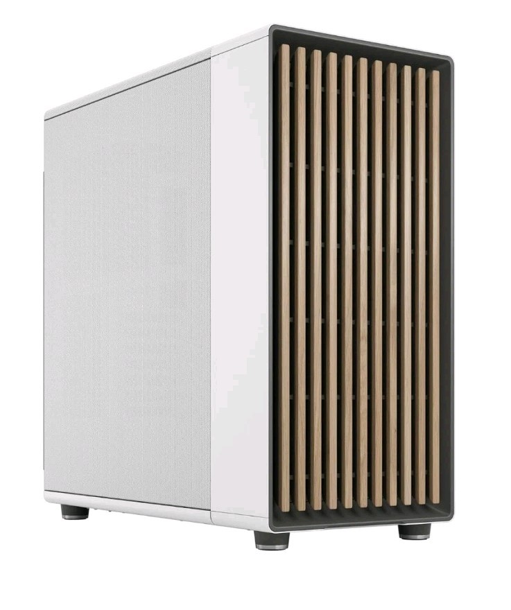 Fractal Design North XL Chalk White Mesh- three 140mm Aspect PWM fans include...