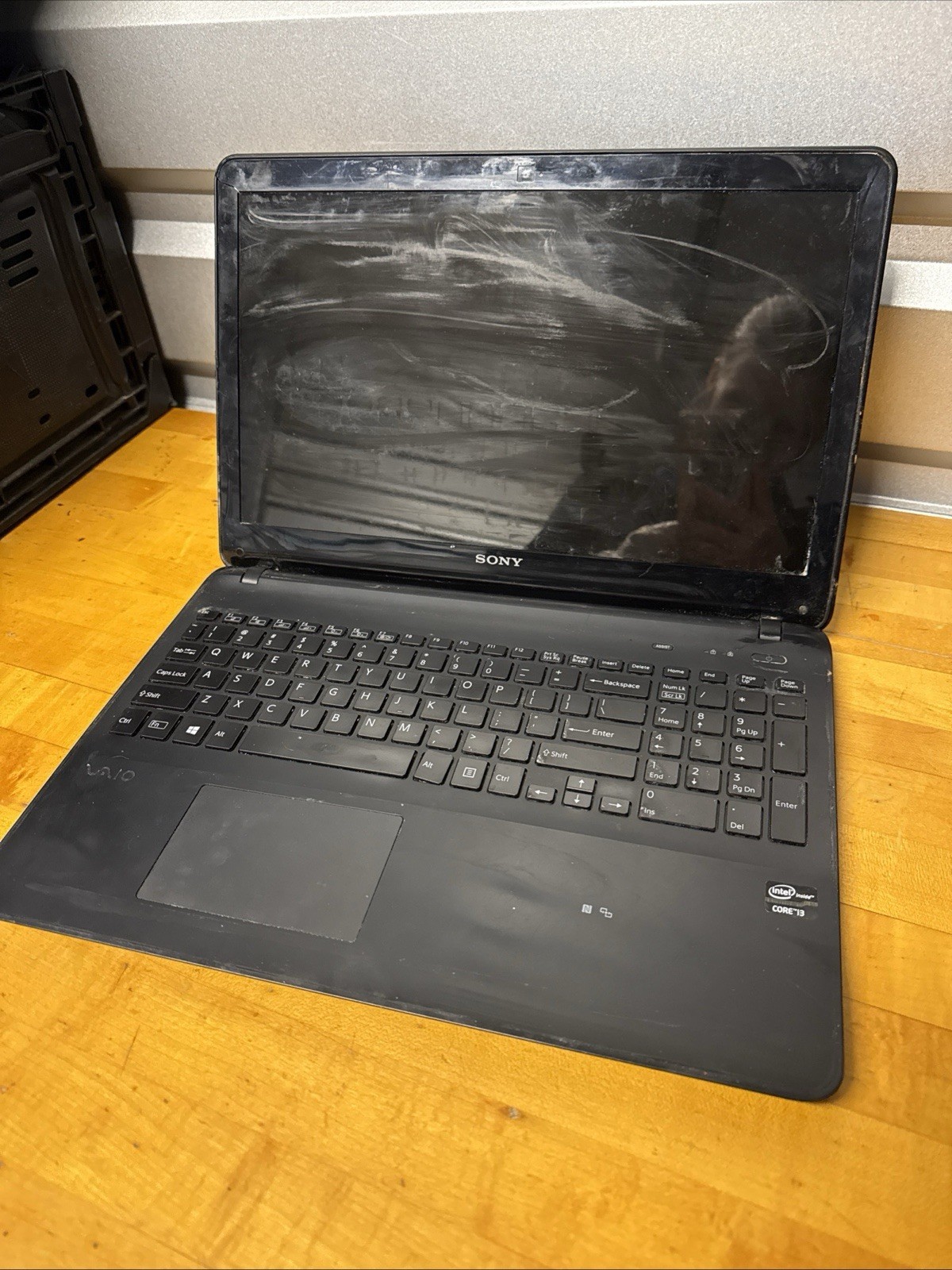 Sony VAIO Model SCF152C29L Laptop - Untested - See Pictures