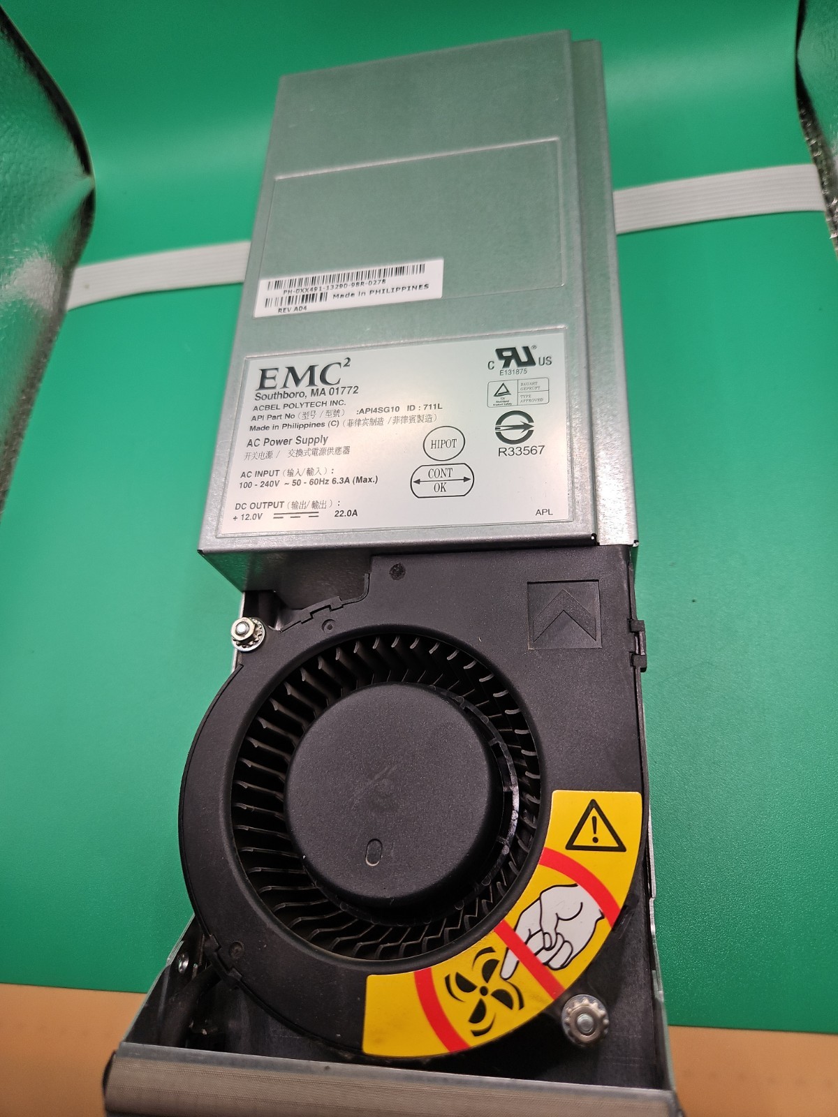 071-000-508 I EMC Power Supply Blower Fan Module API4SG10 PH-0XX491