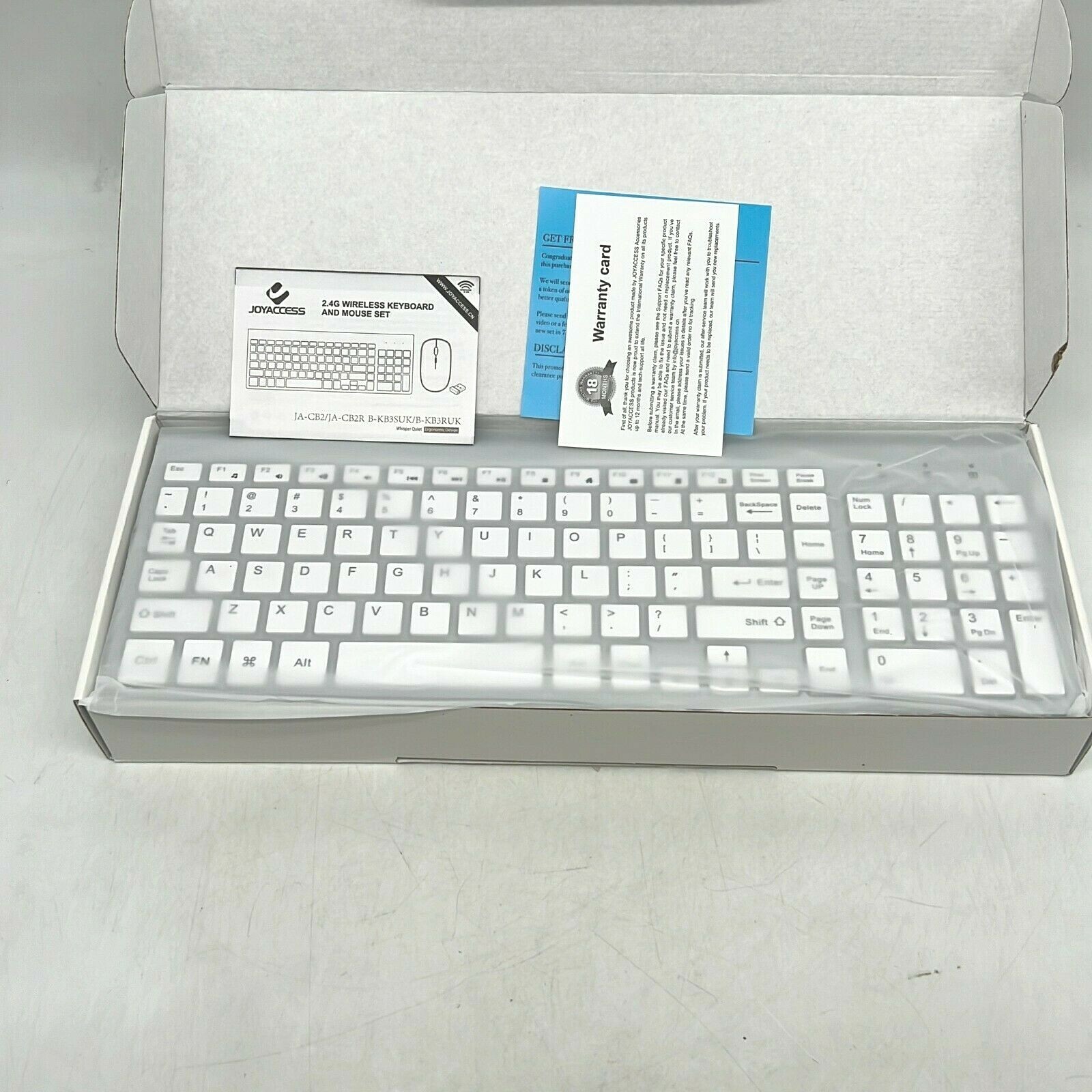 Joyaccess Laptop And Tablet Computer 2.4G Wireless Keyboard And Mouse Set