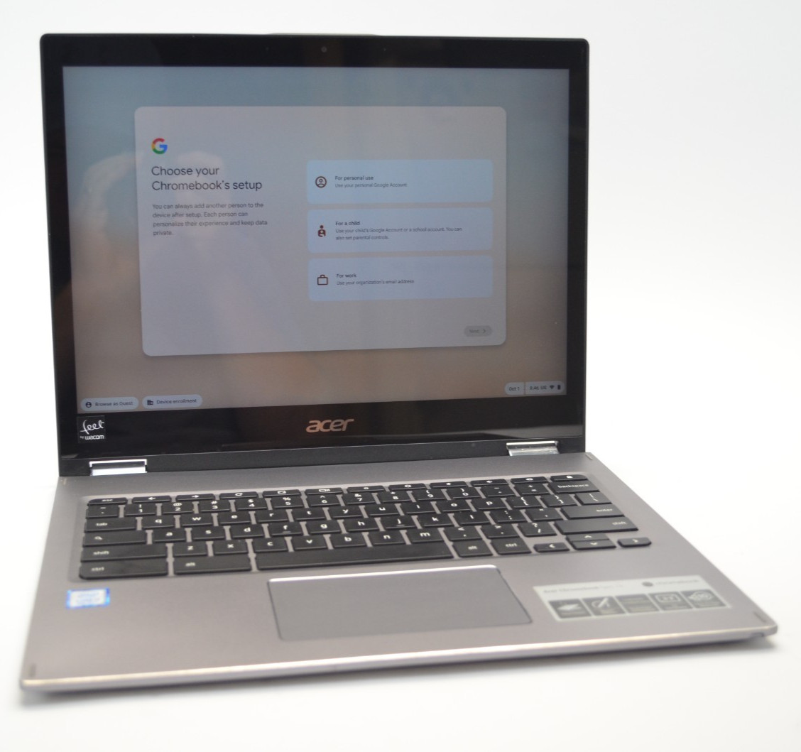 Acer Chromebook Spin 13 CP713 N18Q2 13.5" i3-8130U 64GB eMMC 8GB DDR3 Gray
