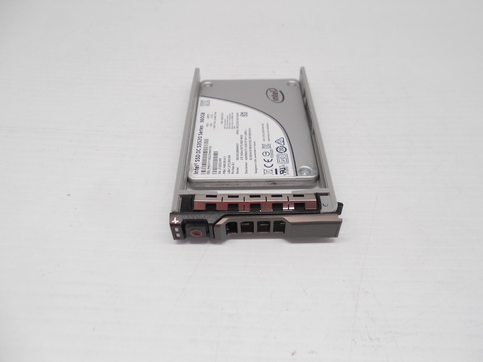 Intel 960GB SATA SSD 2.5'' Hard Drive Dell Server R610 R630 R710 R720 R730