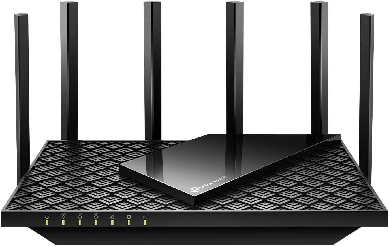 AXE5400 Tri-Band WiFi 6E Router Archer AXE75 2025 PCMag Editors' Choice Gigabit