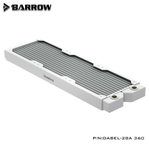 Barrow White Dabel 360mm Red Copper Radiator High Performance DABEL-28A #71604
