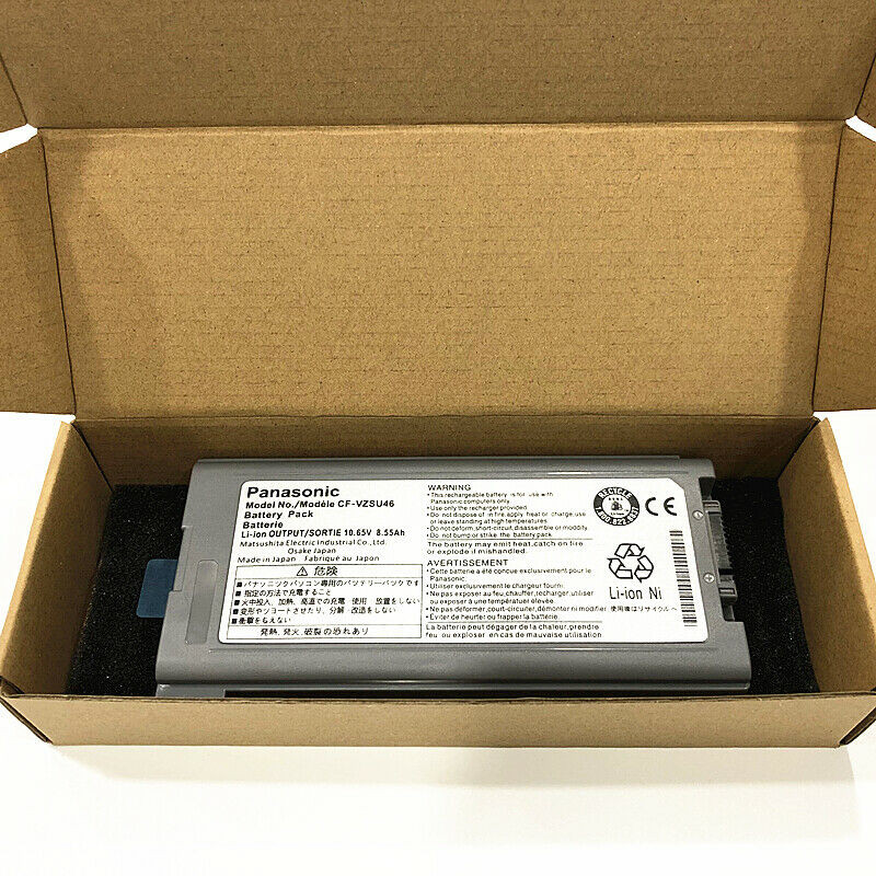 Genuine OEM CF-30 CFVZSU46 Laptop Battery Panasonic Toughbook CF-53 CF-VZSU46 US