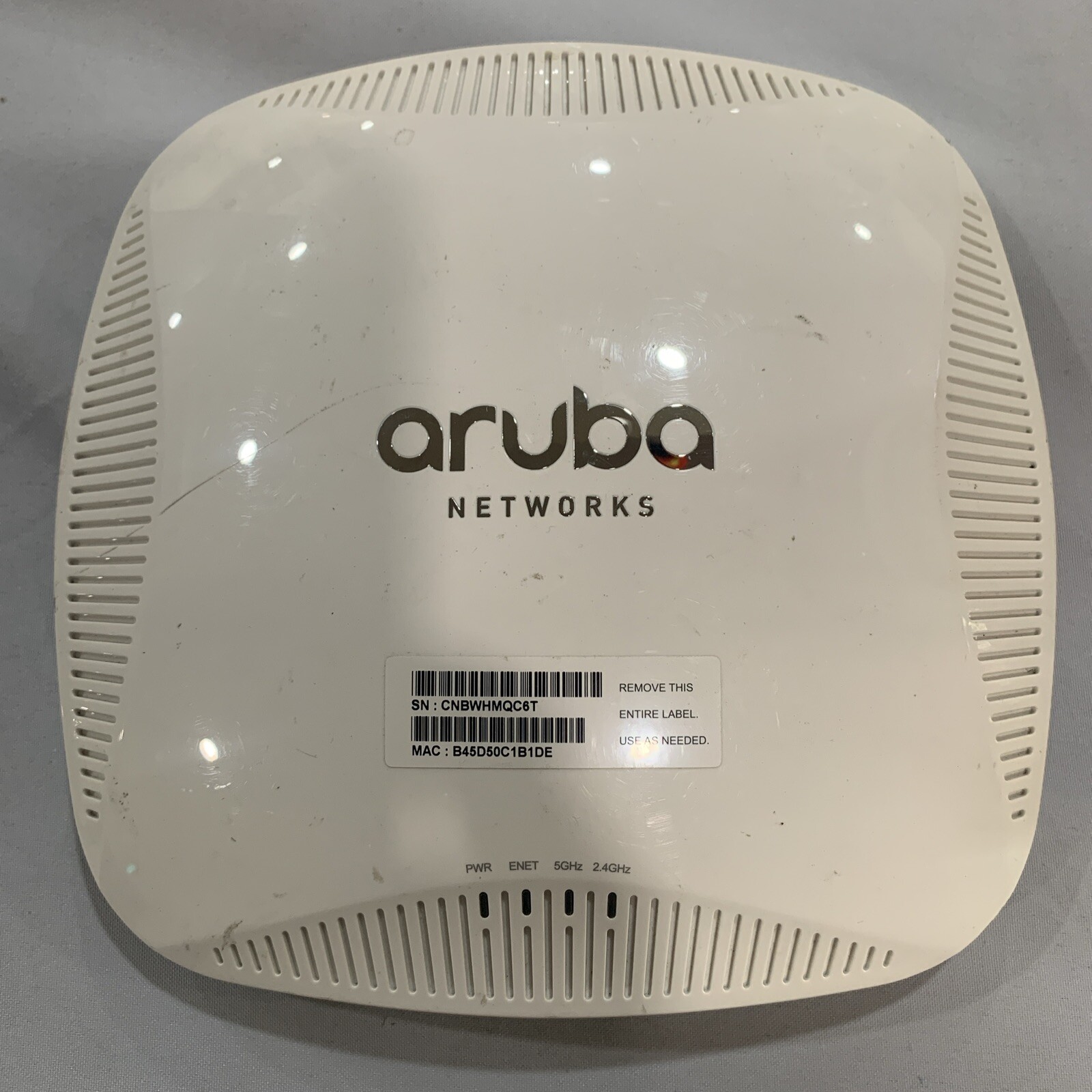 Lot of 5 Alcatel Lucent Aruba APIN0215 AP-215 802.11ac Wireless Access Points