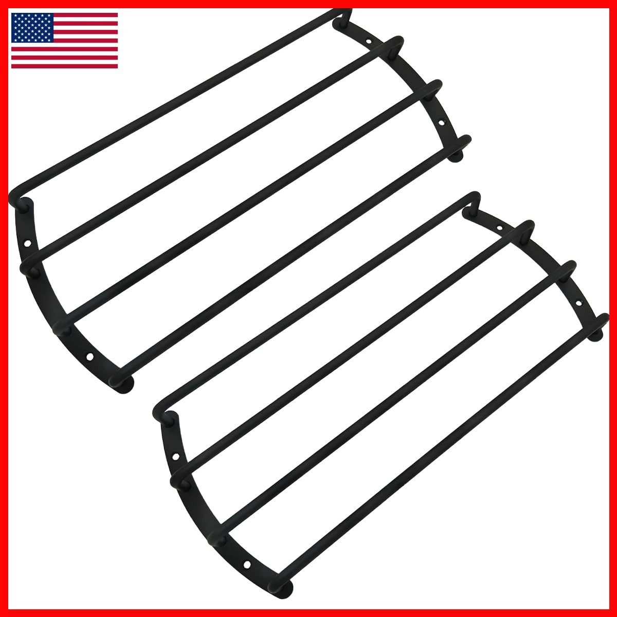 Tuxihapp 2PCS 10 Inch Car Speaker Grill Cover - Metal Bar Grille Car Audio