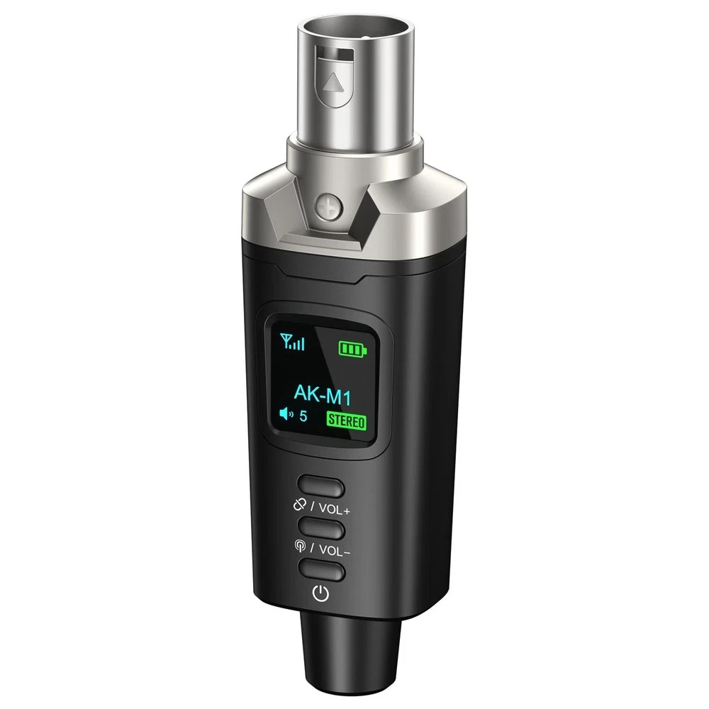 Aokeo AK-M1 XLR Bluetooth Receiver-High-Fidelity Wireless Audio Adapter,100ft...