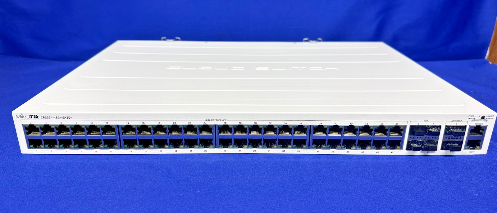 MikroTik CRS354-48G-4S+2Q+RM 48-Port Gigabit 4x SFP+ 2x 40G QSFP+ Switch NEW