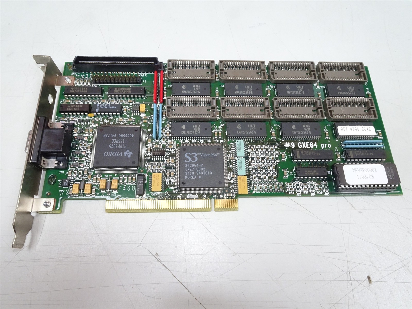 Number Nine GXE64 Pro 2MB PCI VGA Video Card