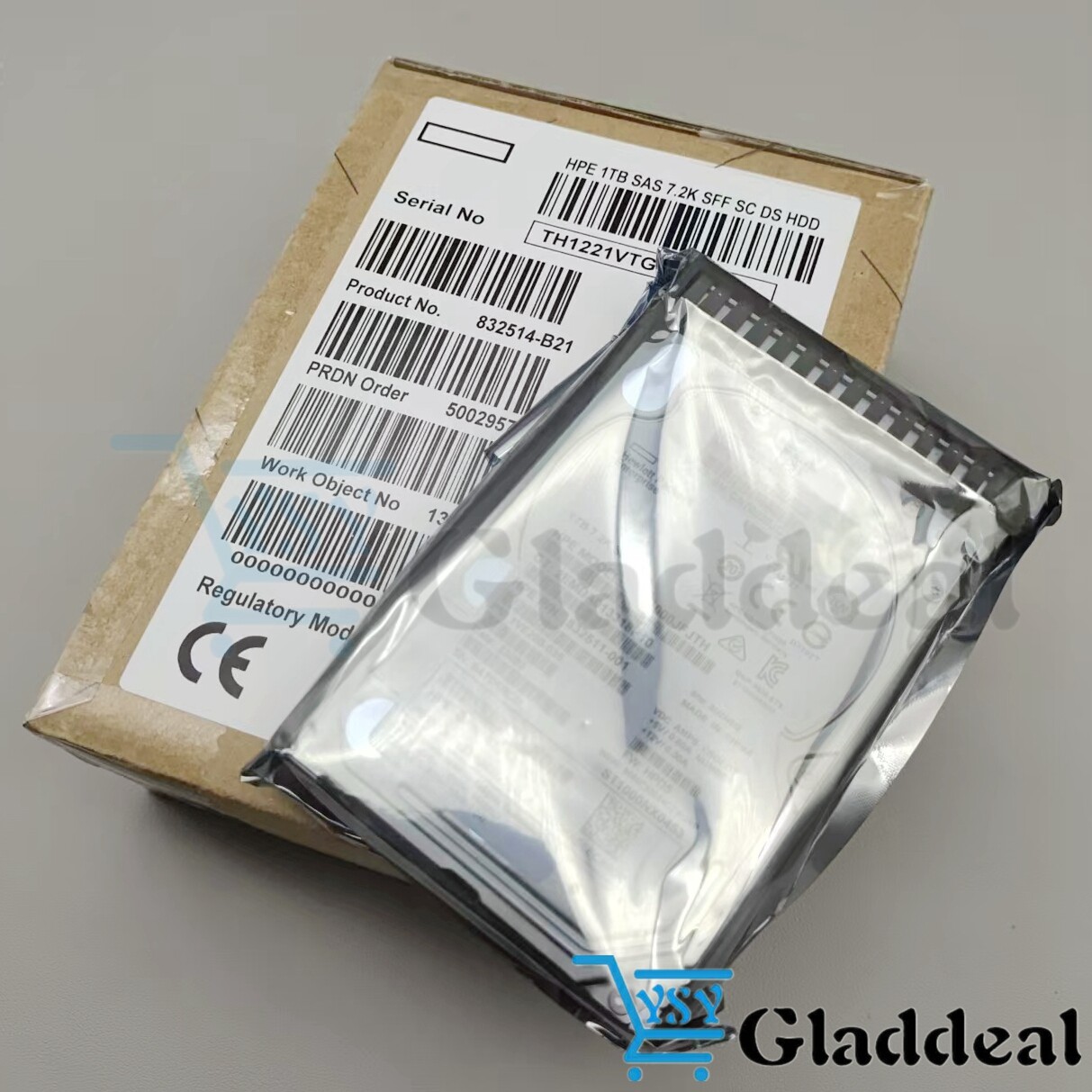 New HPE 832984-001 832514-B21 1TB 7.2K 12G SFF 2.5" SAS SC HARD DRIVE G9 G8 HDD