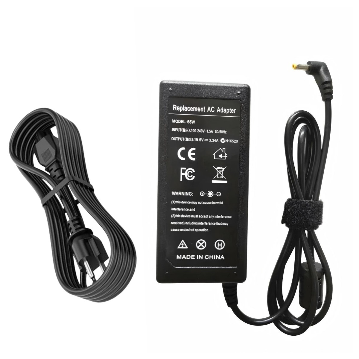 65W Laptop Charger  For Lenovo ADLX65CCGU2A AC Adapter Lenovo IdeaPad 3 15IIL05