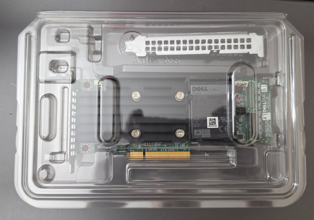 Dell Perc H750 8GB NV Cache PCIe 4.0  Raid Controller Both Brackets