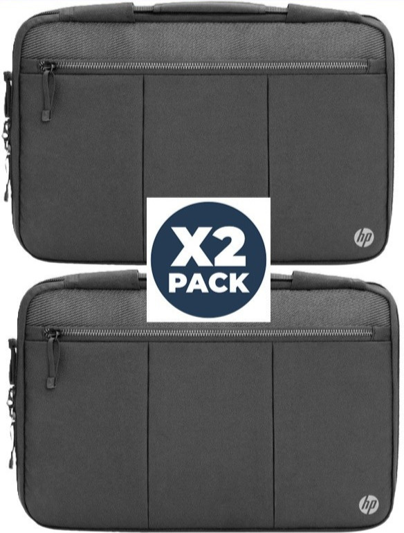2-PACK BUNDLE - HP Renew Executive 14.1-inch Laptop Sleeve Black (6B8Y3AA)