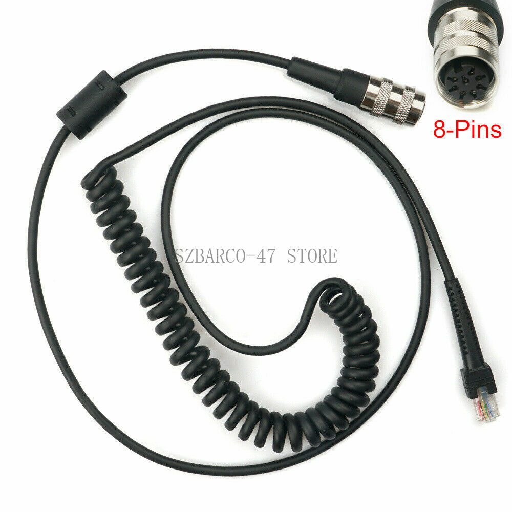 Scanner Cable 25-71917-02R For  Symbol LS3408 To VC5090 DS3508 8-PIN US