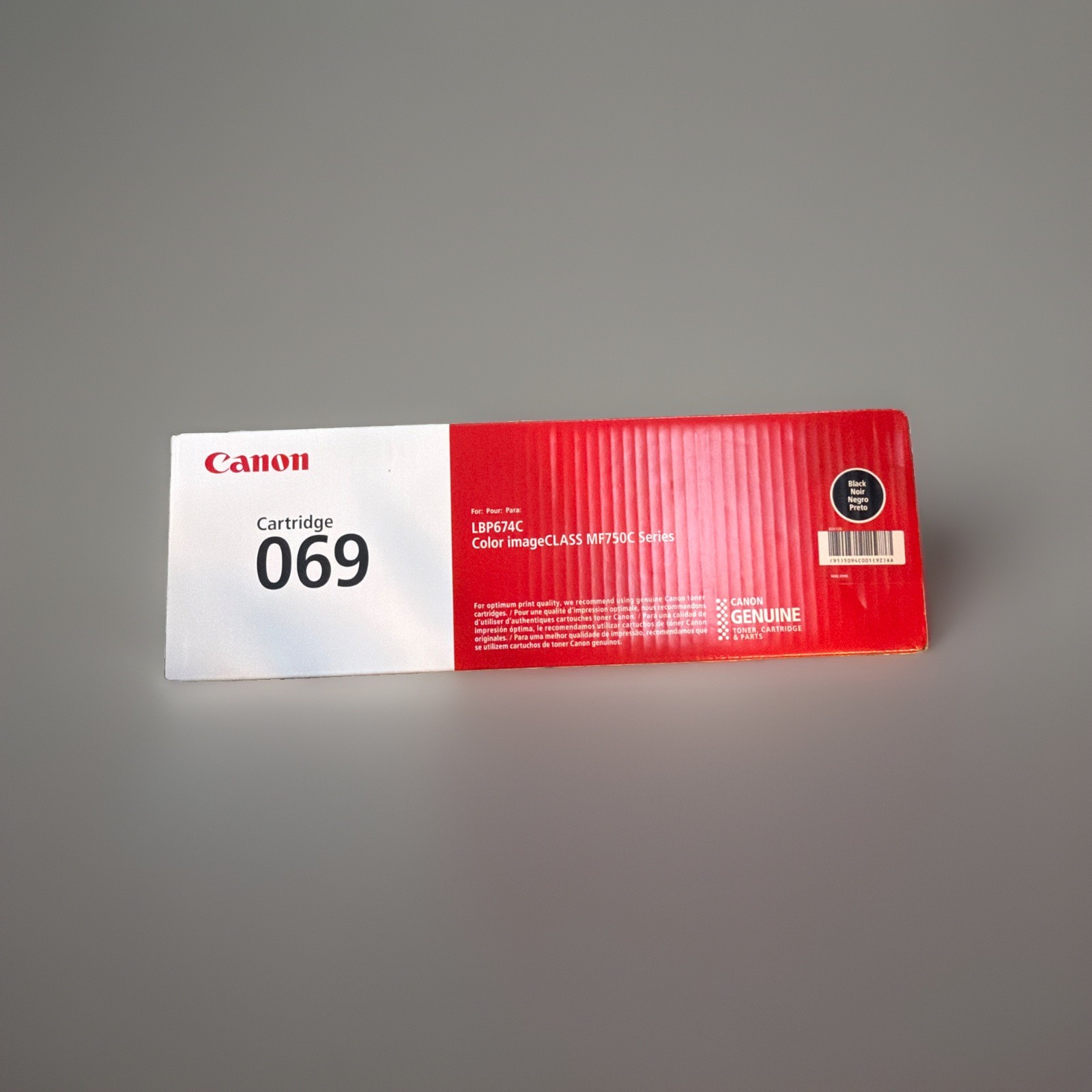 CANON Genuine Cartridge 069 For LBP674C Color Image Class MF750C Series. New (s)