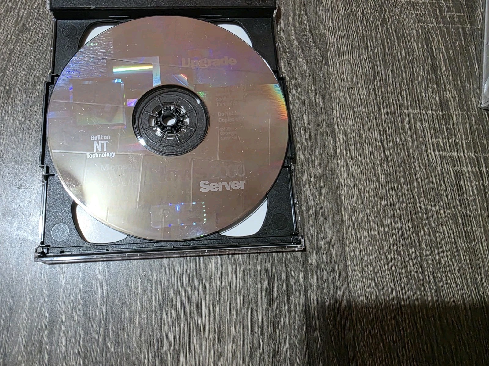 Vintage Microsoft Windows 2000 Server Upgrade Installation CD Disc Only Clean
