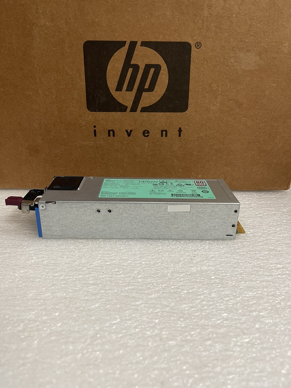 HP HSTNS-PF43 1400W COMMON SLOT PLATINUM PLUS HOT PLUG POWER SUPPLY 733428-401