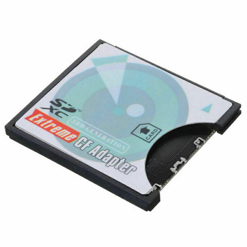Cablecc  SD SDHC SDXC To CF Compact Flash Memory Card Adapter Reader SD to TF