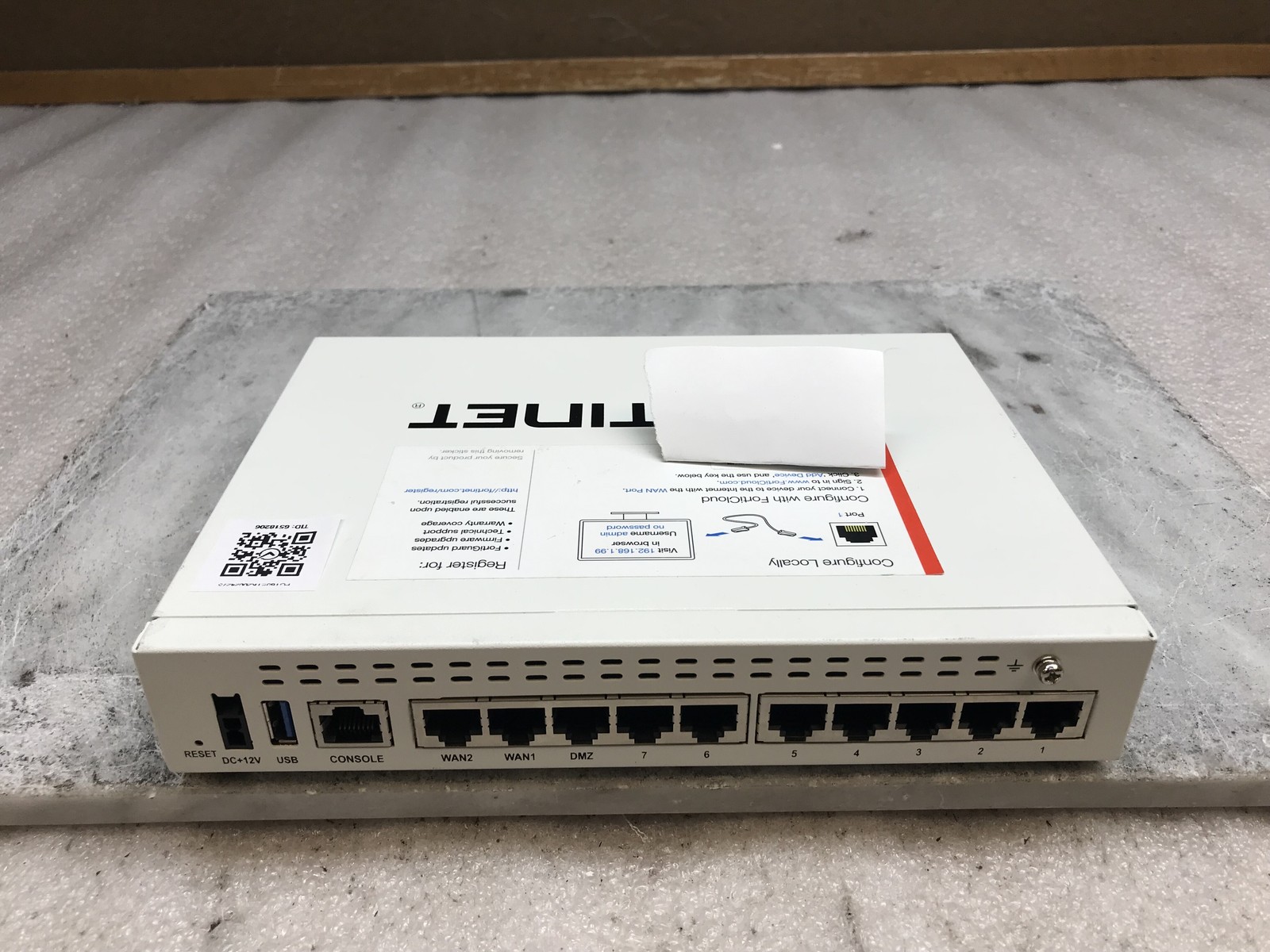 Fortinet FortiGate 60E FG-60E Network Security Firewall Appliance