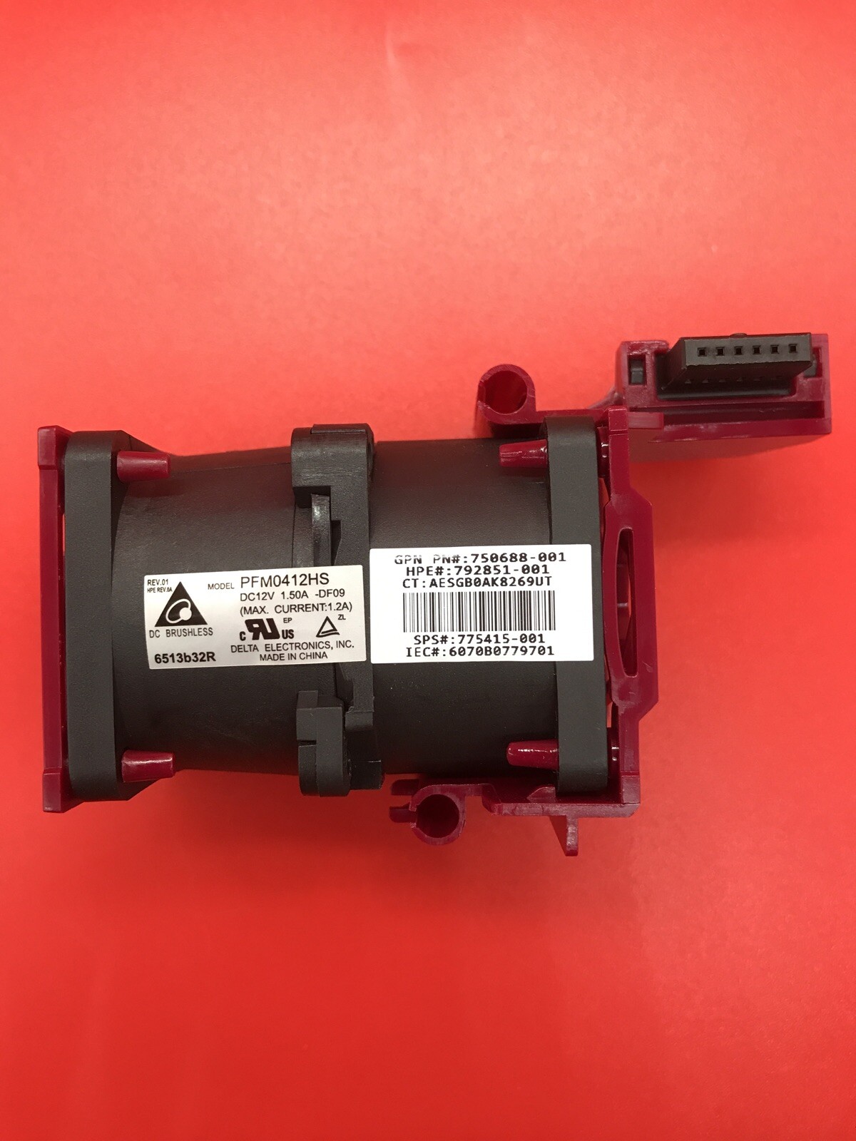 HP DL360 G9 G10 1U Cooling Fan PFM0412HS 750688-001 792851-001 775415-001 For HP