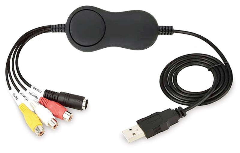 Premium USB-Basd Video Audio Recorder w/Capture Editing Software For PC Mac OS