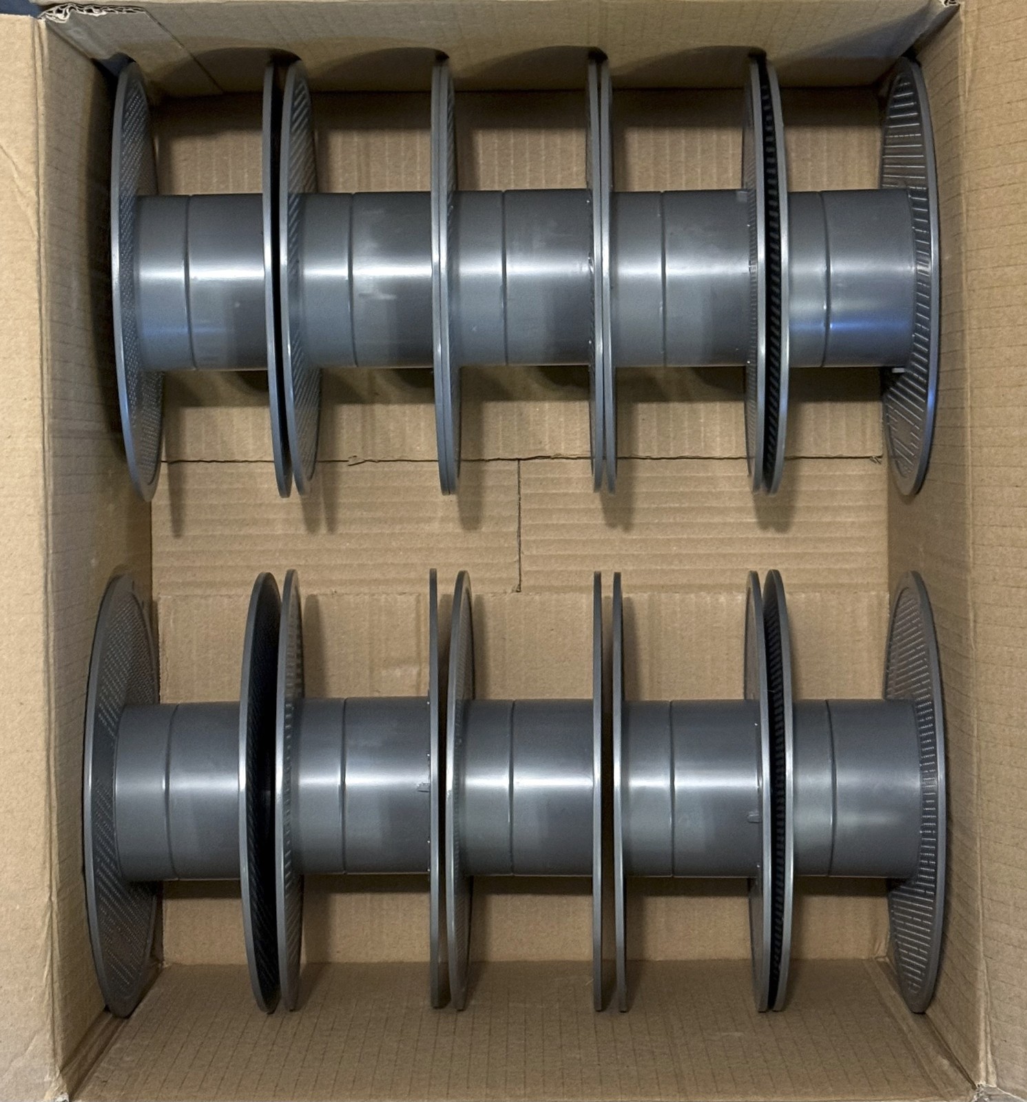 (10) Bambu Lab Empty Reusable High Temp Spools  - Pack of 10