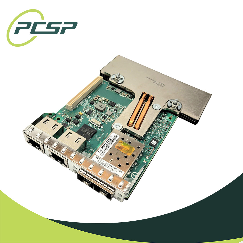 Dell 5V6Y4 QLogic QLE41264 2x 10GB SFP+, 2x 1GB RJ45 Network Daughter Card
