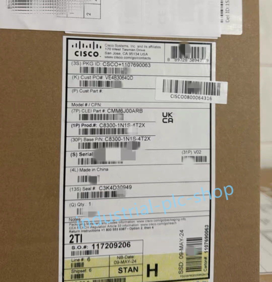1PC C8300-1N1S-4T2X brand new router