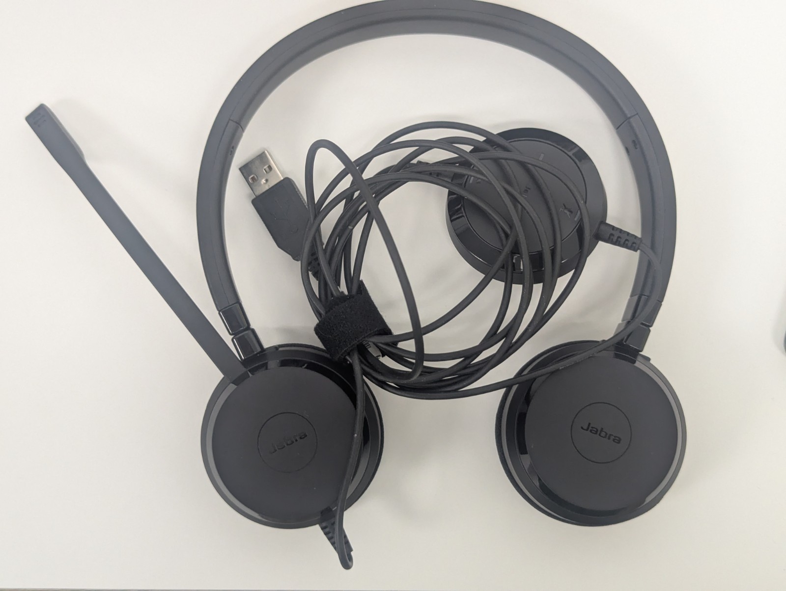 Jabra GN HSC016 Evolve 20 Stereo UC Corded USB Headset Mic Certified for Teams