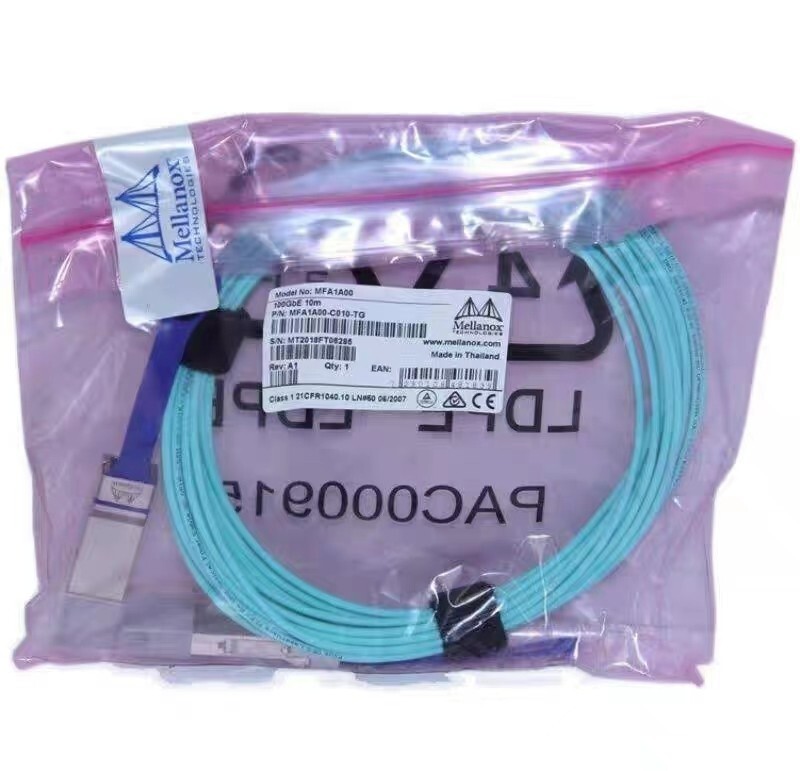 1PCS NEW Mellanox MFA1A00-C003 Mellanox 100G AOC Cable 3M