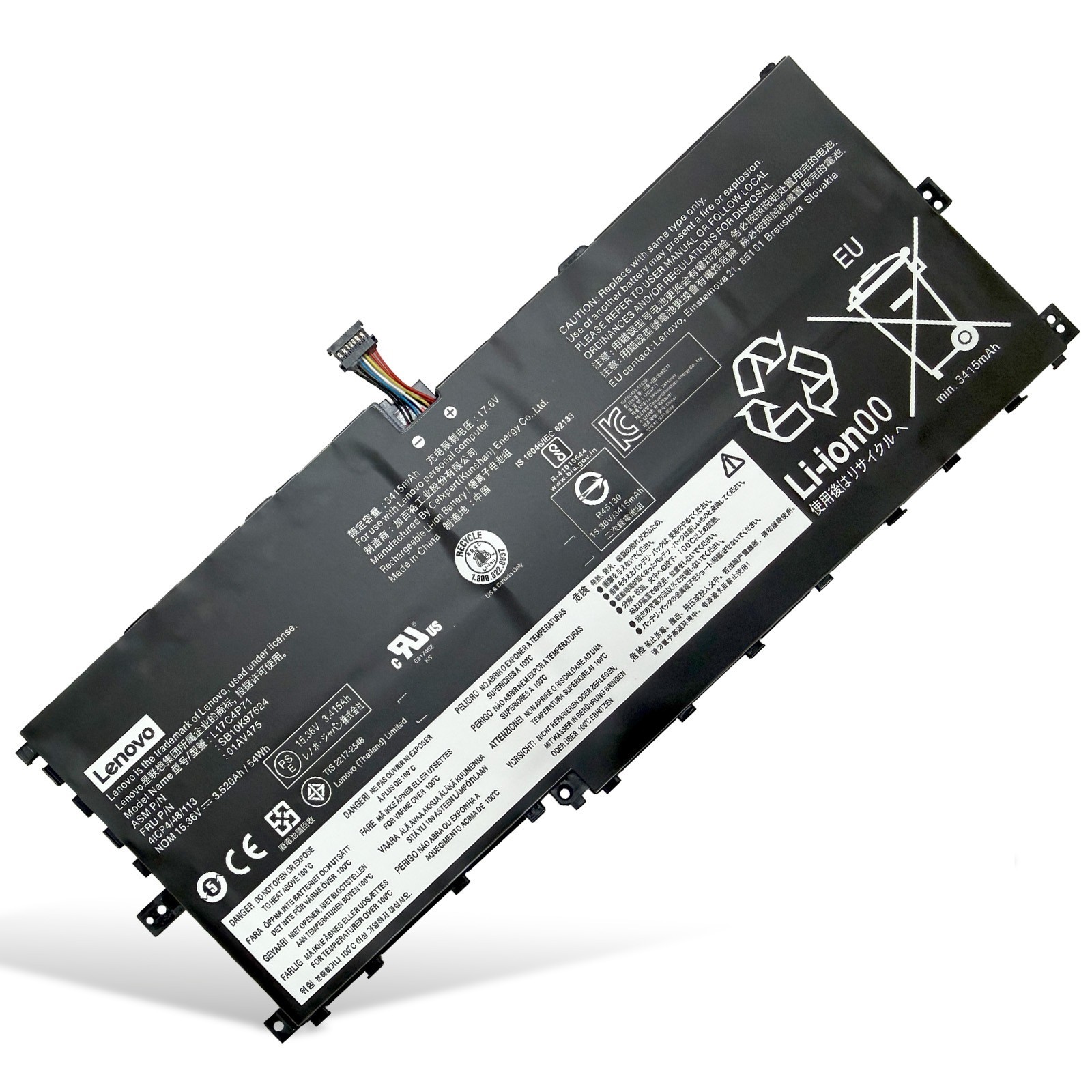 Genuine L17C4P71 L17M4P71 01AV475 Battery for Lenovo ThinkPad X1 Yoga 2018