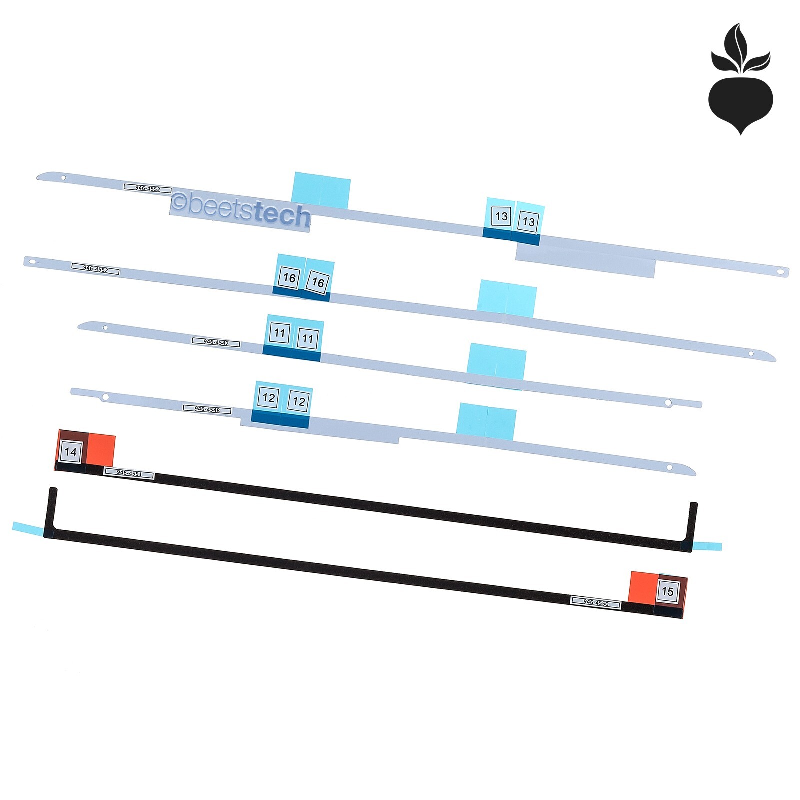 LCD DISPLAY VHB ADHESIVE TAPE STRIP KIT - Apple iMac 27" A2115 5K 2019, 2020